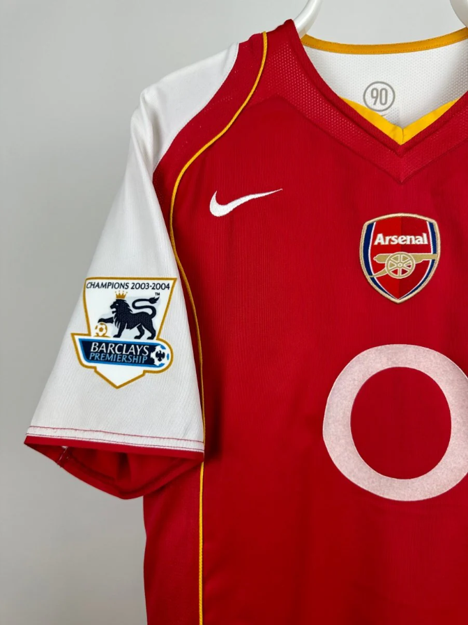 Maillot Arsenal Domicile 2003/04 Vintage – Thierry Henry #14 – Saison des Invincibles
