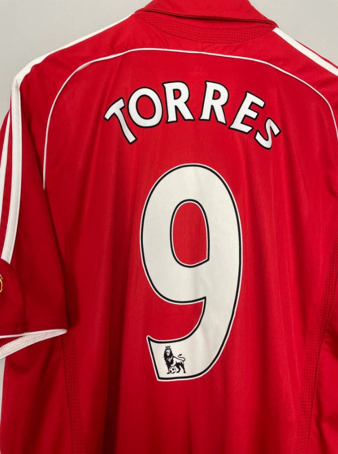 Maillot Liverpool Domicile 2006/07 Vintage – Fernando Torres #9