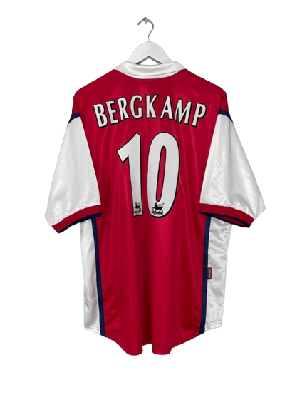 Maillot Arsenal Domicile 1996/97 Vintage – Dennis Bergkamp #10