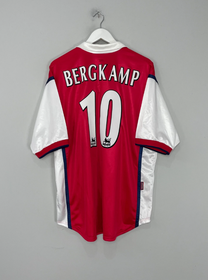 Maillot Arsenal Domicile 1996/97 Vintage – Dennis Bergkamp #10