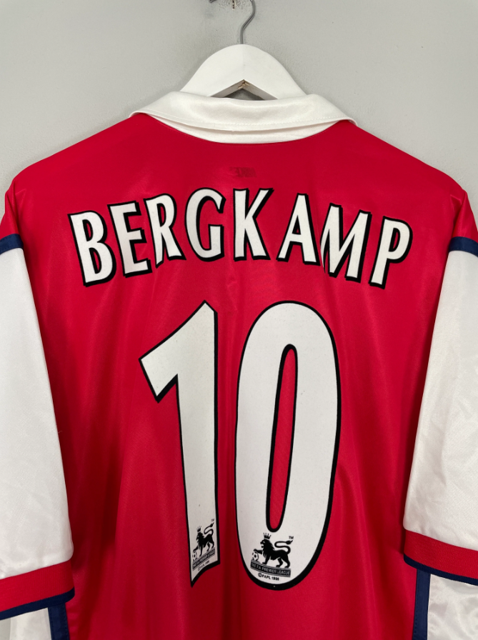 Maillot Arsenal Domicile 1996/97 Vintage – Dennis Bergkamp #10