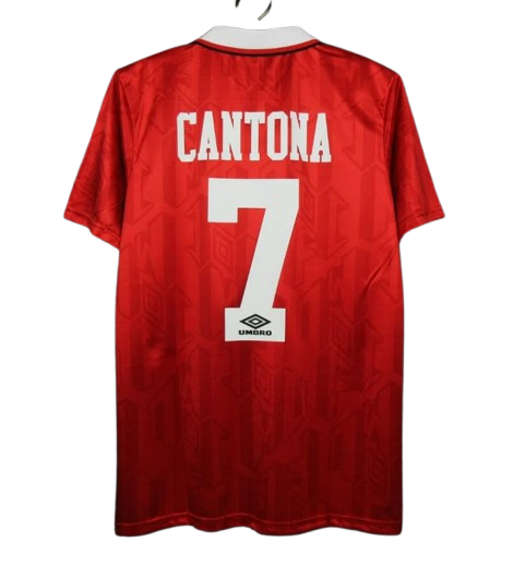 Maillot Manchester United Domicile 1992–94 Vintage – Eric Cantona #7