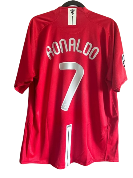 Maillot Manchester United Finale Ligue des Champions 2008 Vintage – Cristiano Ronaldo #7