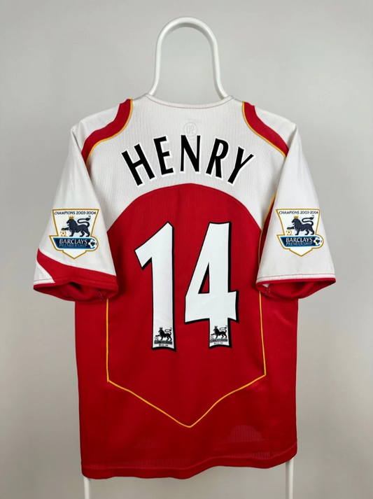 Maillot Arsenal Domicile 2003/04 Vintage – Thierry Henry #14 – Saison des Invincibles