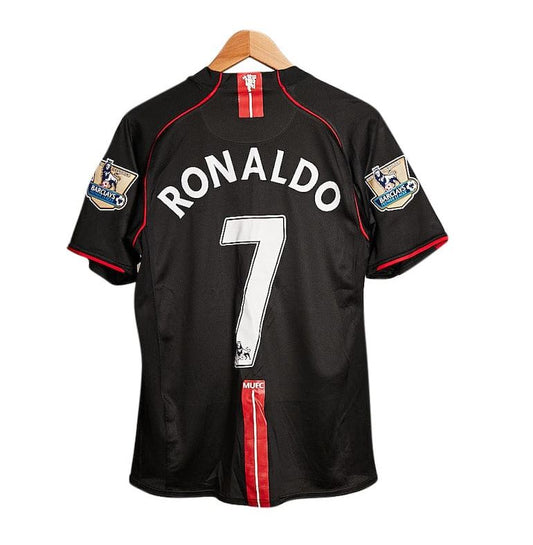 Maillot Manchester United Extérieur 2006/07 Vintage – Cristiano Ronaldo #7 Noir