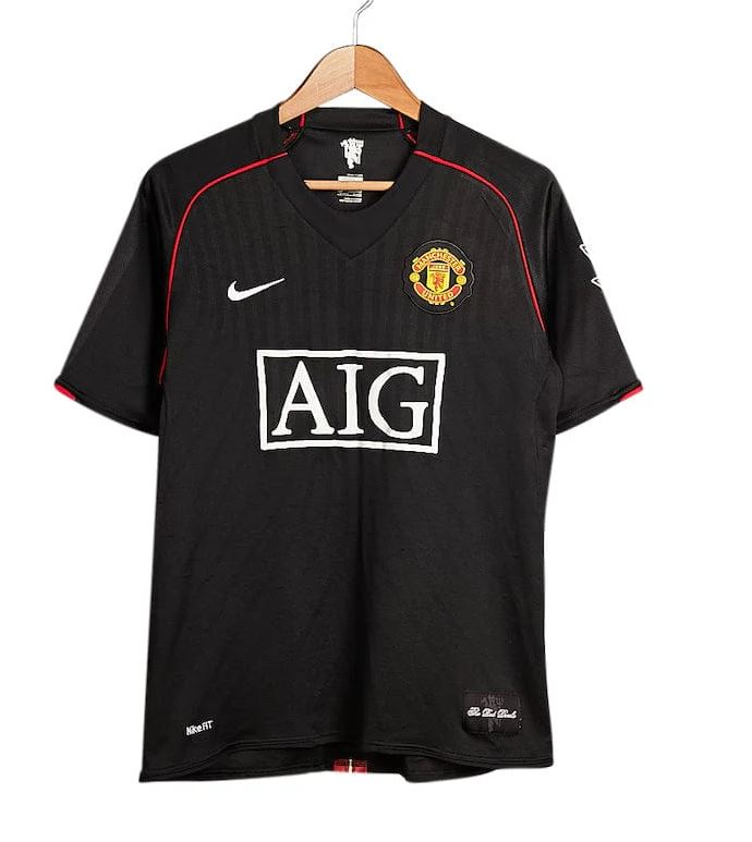 Maillot Manchester United Extérieur 2006/07 Vintage – Cristiano Ronaldo #7 Noir