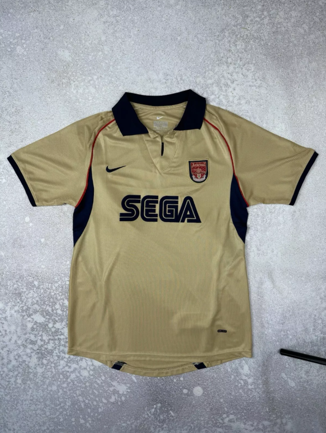 Maillot Arsenal Domicile 1999/2000 Vintage – Édition SEGA
