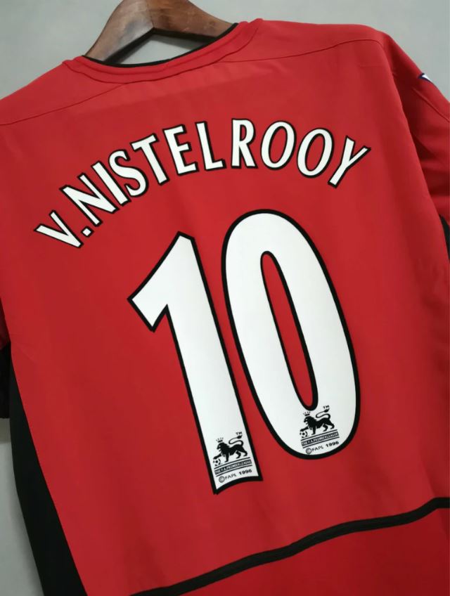 Maillot Manchester United Domicile 2004 Vintage – Ruud van Nistelrooy #10