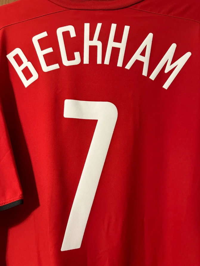 Maillot Manchester United Ligue des Champions 2002/03 Vintage – David Beckham #7